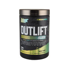 Nutrex Research Outlift Burn Thermogenic Pre Workout Powder, 2 in 1 Performance & Shredding Supplement with Metabolyte, GBBGO (22 Servings, Maui Twist)