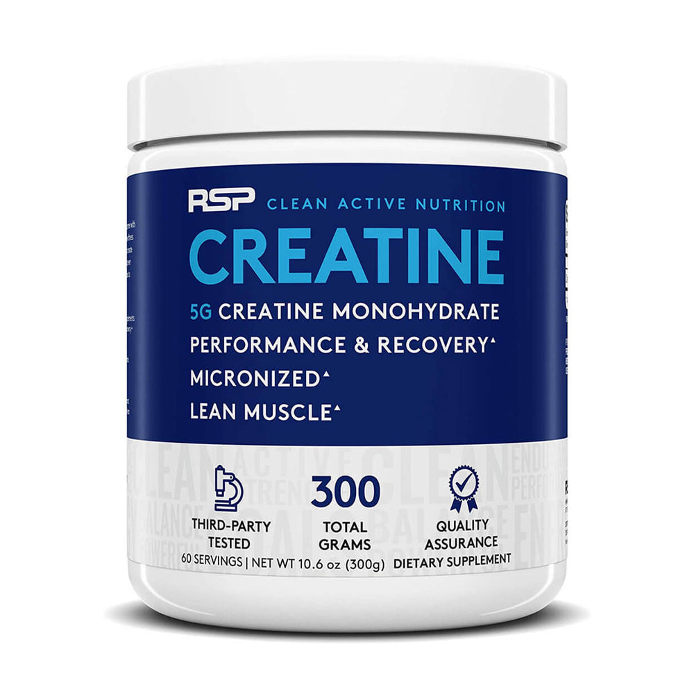 Rsp Clean Active Nutrition Creatine 5G Creatine Monohydrate-60Serv.-300G.-Unflavored