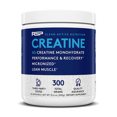 Rsp Clean Active Nutrition Creatine 5G Creatine Monohydrate-60Serv.-300G.-Unflavored