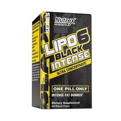Nutrex Research Lipo 6 Black Intense Ultra Concentrate-60Serv.-60Caps.