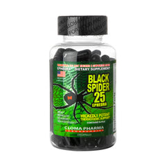Cloma Pharma Black Spider 25 Ephedra-100Serv.-100Caps.