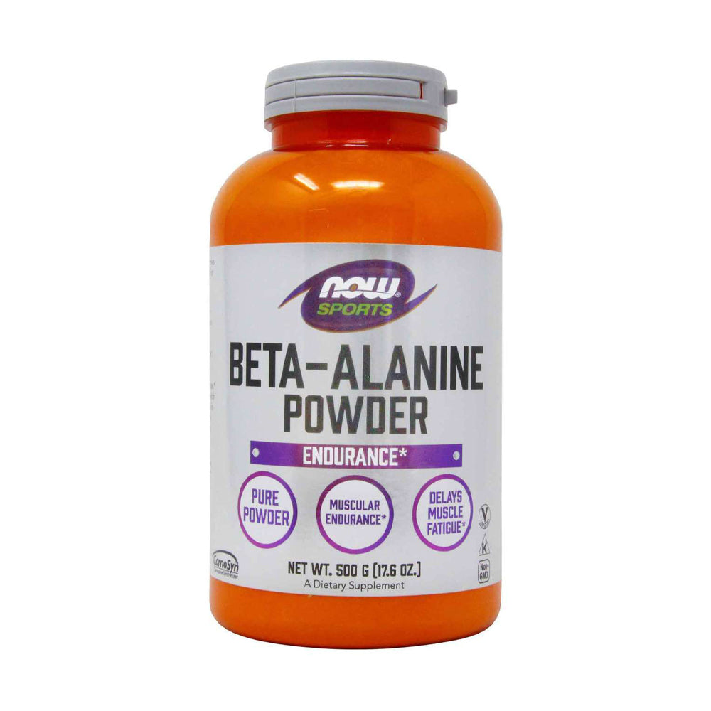Now Sports Beta-Alanine Powder Endurance-250Serv.-500G.-Unflavored