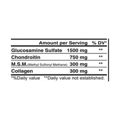Alflexil Glucosamine Healthy Joints-15Serv.-60Capsules