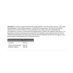 BioGenix Health& Nutrition Citrulline &Arginine 4500Mg-33Serv.-200G