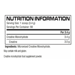 Cellucor Cor-Performance Creatine Monohydrate-90Serv.-306g