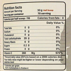 Commandos TNT Carb Plus-70Serv.-2100G