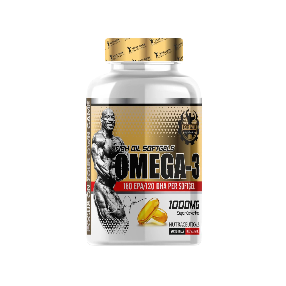 Dexter Supplements Omega3-1000Mg.-90Serv.-90Soft Gels