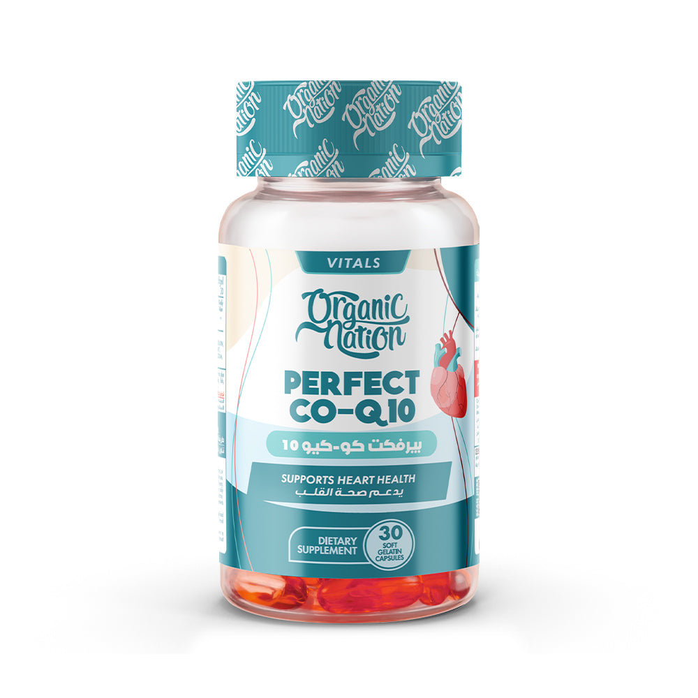 Organic Nation Perfect Co-Q10-30Serv.-30Soft Gel