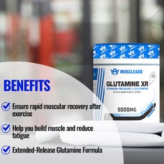 Muscle Add Glutamine XR-50Serv.-300G.-Unflavored