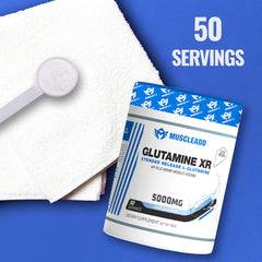 Muscle Add Glutamine XR-50Serv.-300G.-Unflavored