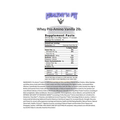 Healthy N' Fit 100% Whey Pro-Amino V2.0-40Serv.-2270G