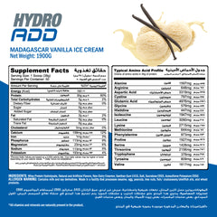 Muscle Add Hydro Add 100%Hydrolyzed Whey Protein Fastest Absorption-50Serv.-1900G