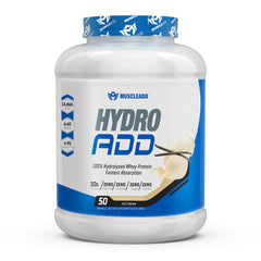 Muscle Add Hydro Add 100%Hydrolyzed Whey Protein Fastest Absorption-50Serv.-1900G
