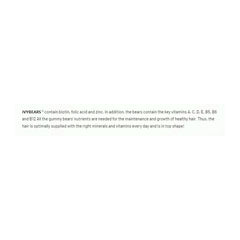 Ivybears Men's Hair Vitamins-30Serv.-60Gummies
