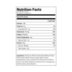 MHP Maximum Whey 100% Whey Protein Complex-917.5G.-25Serv