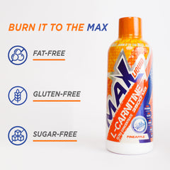 Max Muscle Max Liquid L-Carnitine 3500MG-32Serv.-480Ml