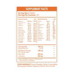 Max Muscle Mega Multi Sport For Men-30Serv.-60Coated Tablets