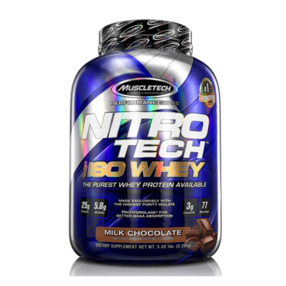 Muscletech Nitrotech 100% Iso Whey-77Serv.- 2.28KG