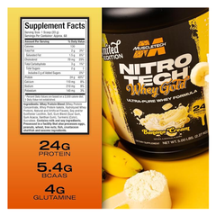 Muscletech Nitrotech 100% Whey Gold