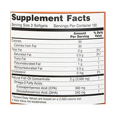 Now Foods Omega3-50Serv.-100Soft Gels