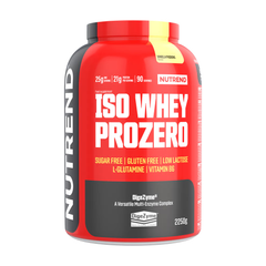 Nutrend Nutrend iso Whey Prozero-90Serv.-2250G-Vanilla Pudding
