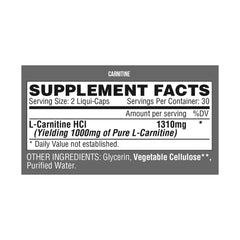 Nutrex Research Lipo 6 carnitine Caps