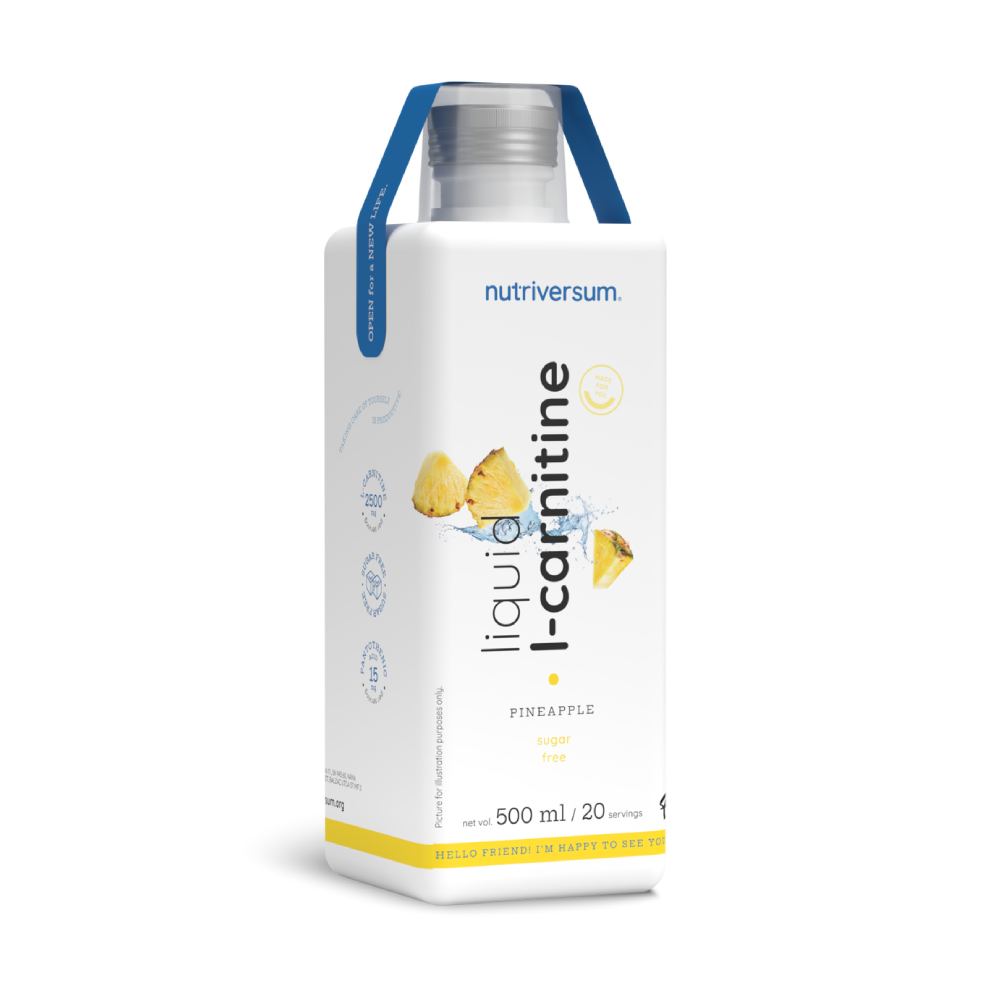 Nutriversum liquid L-Carnitine-20Serv.-500ML