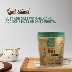 Organic Nation Oat Flakes Quick Cooking-600G