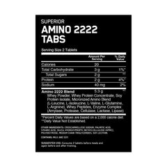 Optimum Nutrition Amino 2222-160Serv.-320Tabs.