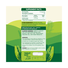 Organic Nation Hindi Costus-30Servings-60 Capsules