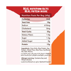 Organic Nation Snack Attack Protein Puffs-1Serv.-60G