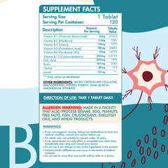 Organic Nation B-Complex Advanced Formula Tablet