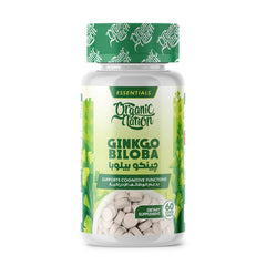 Organic Nation Ginkgo Biloba 60MG-60Serv.-60Tablets