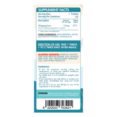 Organic Nation Magnesium Malate - 60Tablets