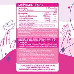 Organic Nation Liposomal Glutathione-30Serv.-90Capsules