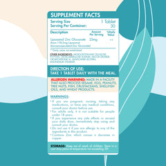Organic Nation Liposomal Zinc Gluconate
