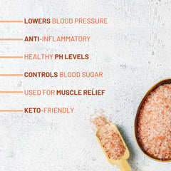 Organic Nation Premium Grade  Pink Himalayan Fine Salt