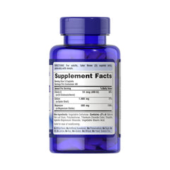 Puritan's Pride Calcium Magnesium Vitamin D3-40Serv.-120Coated Caplets