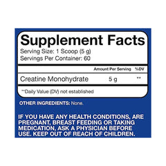 Rsp Clean Active Nutrition Creatine 5G Creatine Monohydrate-60Serv.-300G.-Unflavored