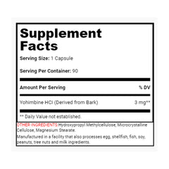 SAN Nutrition Yohimbine Hcl-90Serv.-90Caps.
