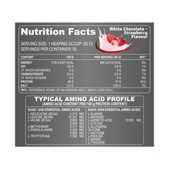 Superior14 Whey Core Isolate Zero-50Serv.-1502G-White Chocolate-Strawberry