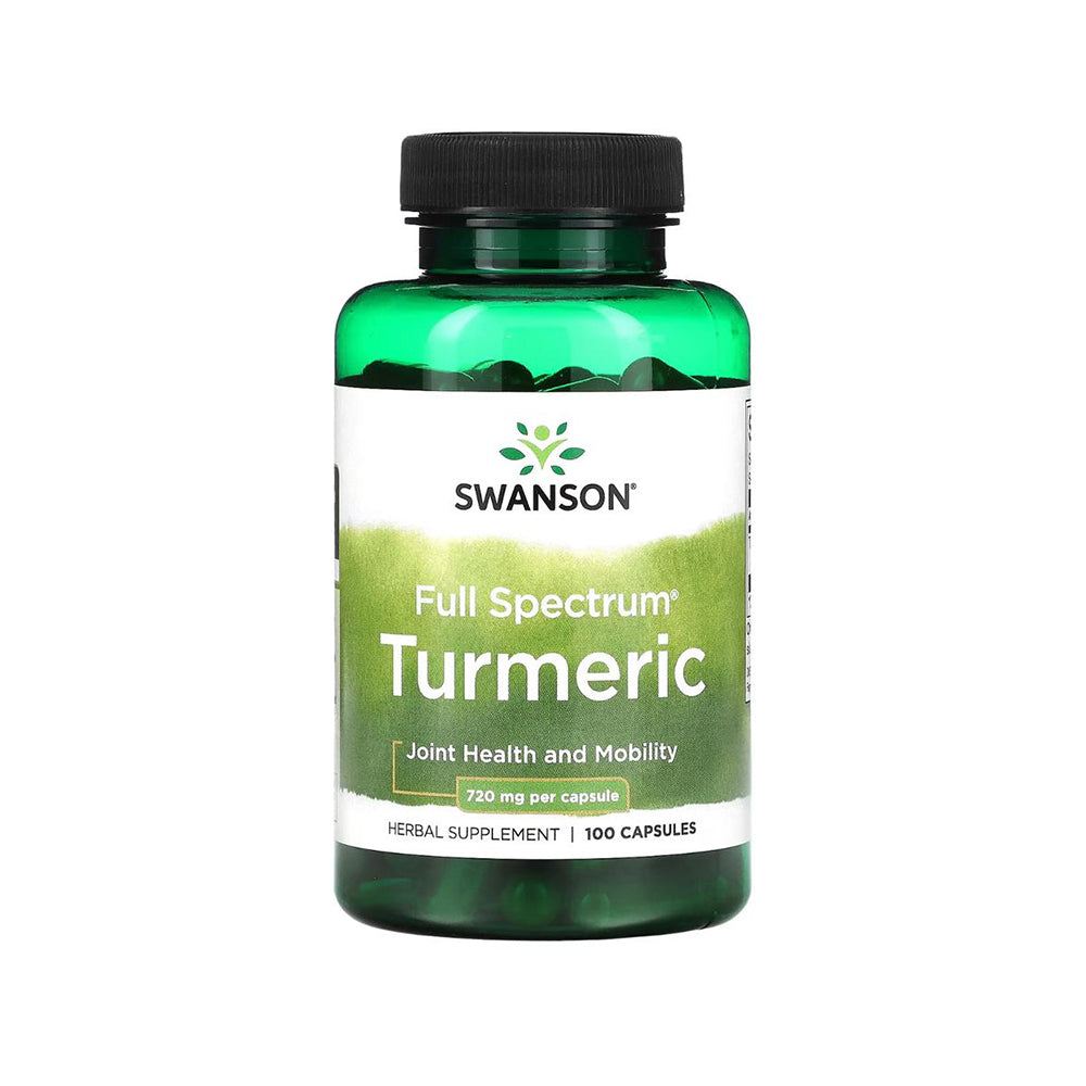 Swanson Full Spectrum Turmeric-50Serv-100Capsules