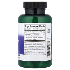 Swanson Albion Magnesium Glycinate 133MG-90Serv.-90Capsules
