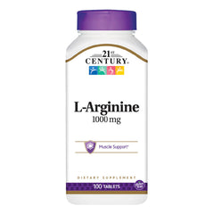 Century 21th Dietary Supplements L-Arginine.-1000mg.-100Tablet