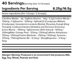 Warrior Rage Savage Pre-Workout-40Serv.-330G-Fruit Salad