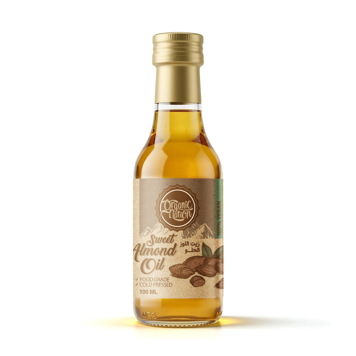 Organic Nation Sweet Almond Oil-100Ml